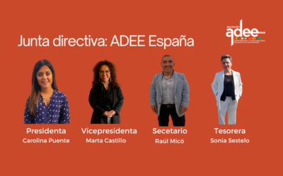 Carolina Puente asume la presidencia de ADEE España. 